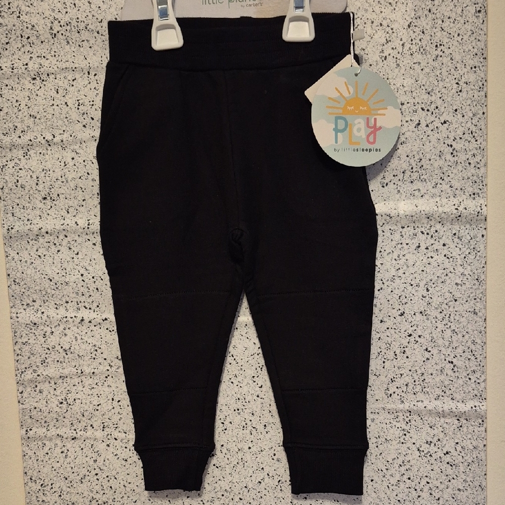 Little Sleepies Black Jogger